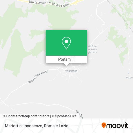 Mappa Mariottini Innocenzo