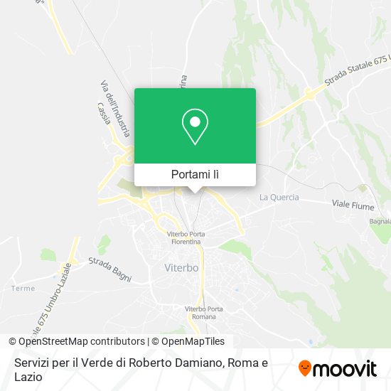 Mappa Servizi per il Verde di Roberto Damiano