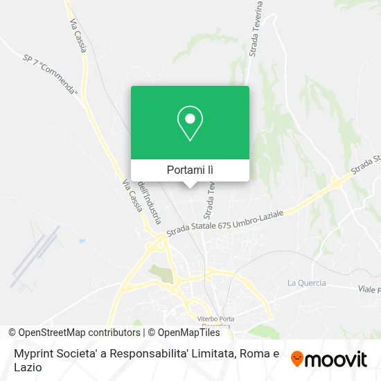 Mappa Myprint Societa' a Responsabilita' Limitata