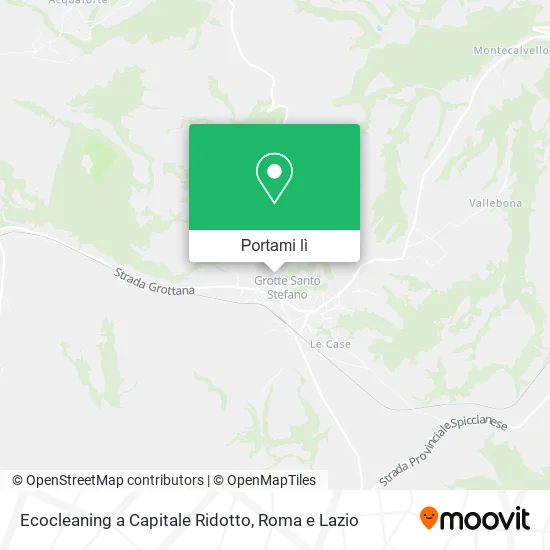 Mappa Ecocleaning a Capitale Ridotto