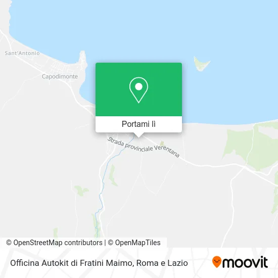 Mappa Officina Autokit di Fratini Maimo