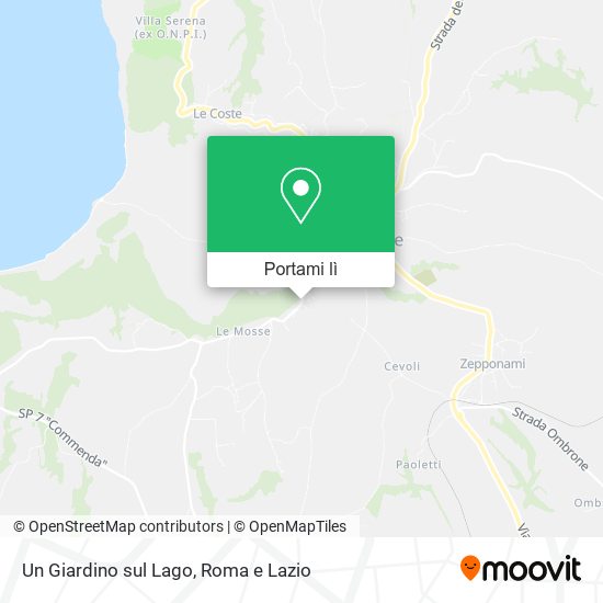 Mappa Un Giardino sul Lago