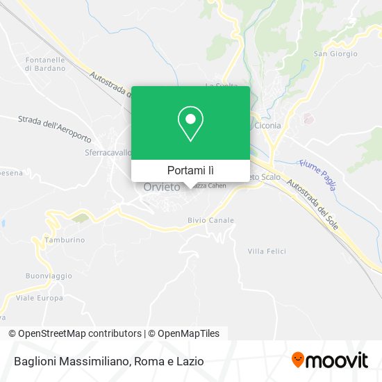 Mappa Baglioni Massimiliano