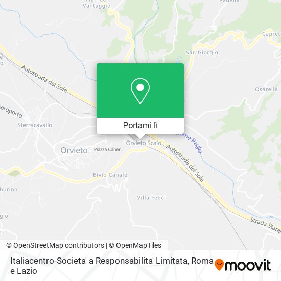 Mappa Italiacentro-Societa' a Responsabilita' Limitata