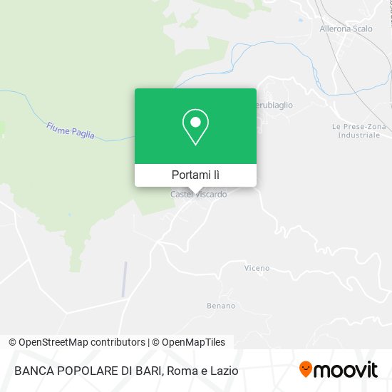 Mappa BANCA POPOLARE DI BARI