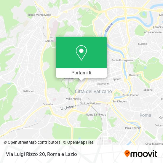 Mappa Via Luigi Rizzo  20