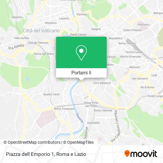 Mappa Piazza dell Emporio 1