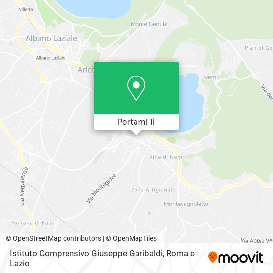 Mappa Istituto Comprensivo Giuseppe Garibaldi