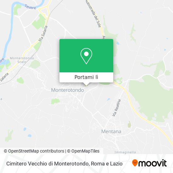 Mappa Cimitero Vecchio di Monterotondo