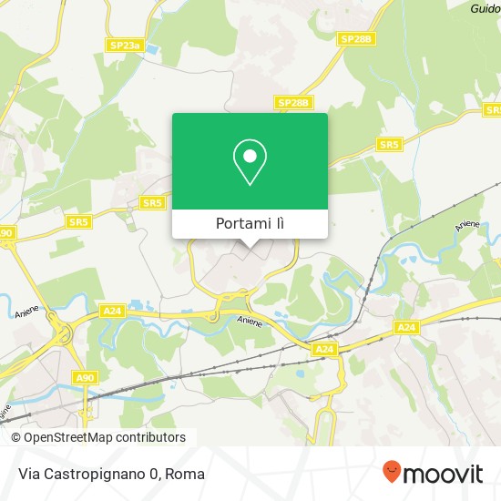 Mappa Via Castropignano 0
