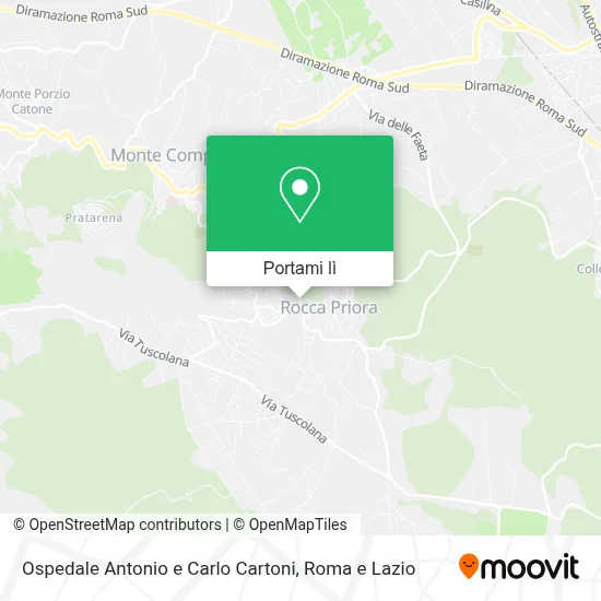 Mappa Ospedale Antonio e Carlo Cartoni