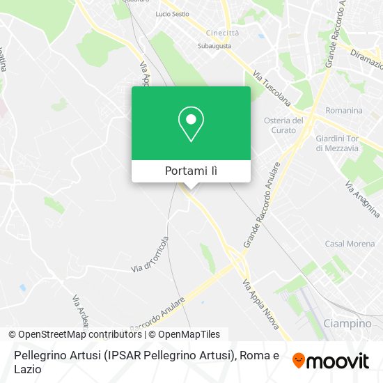 Mappa Pellegrino Artusi (IPSAR Pellegrino Artusi)