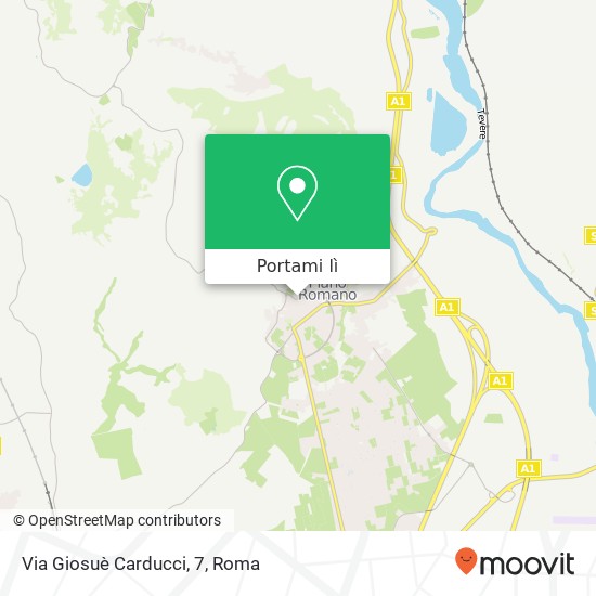 Mappa Via Giosuè Carducci, 7