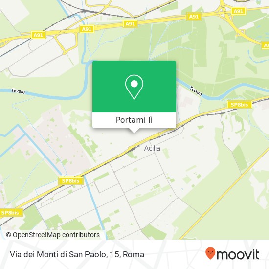 Mappa Via dei Monti di San Paolo, 15