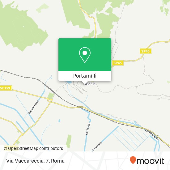Mappa Via Vaccareccia, 7
