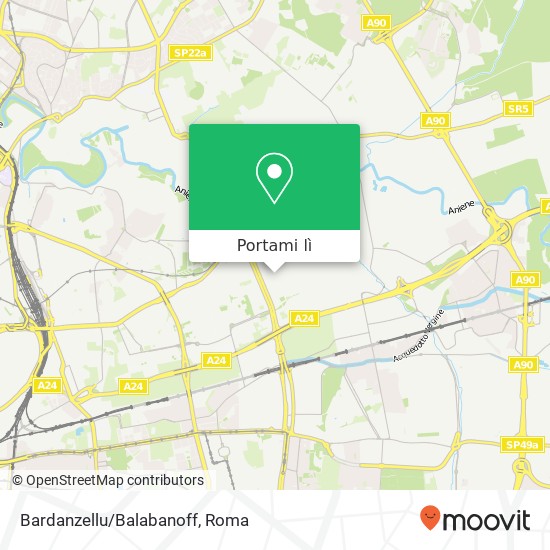 Mappa Bardanzellu/Balabanoff