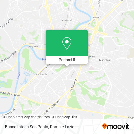 Mappa Banca Intesa San Paolo