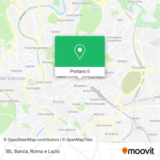 Mappa IBL Banca