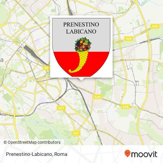 Mappa Prenestino-Labicano