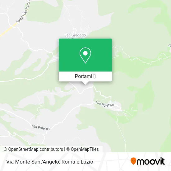 Mappa Via Monte Sant'Angelo