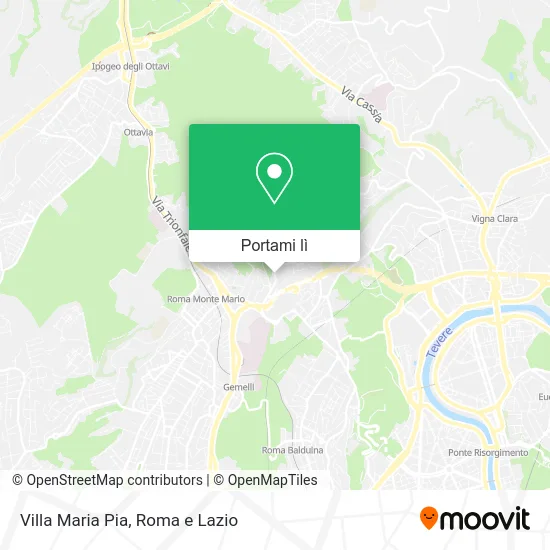 Mappa Villa Maria Pia