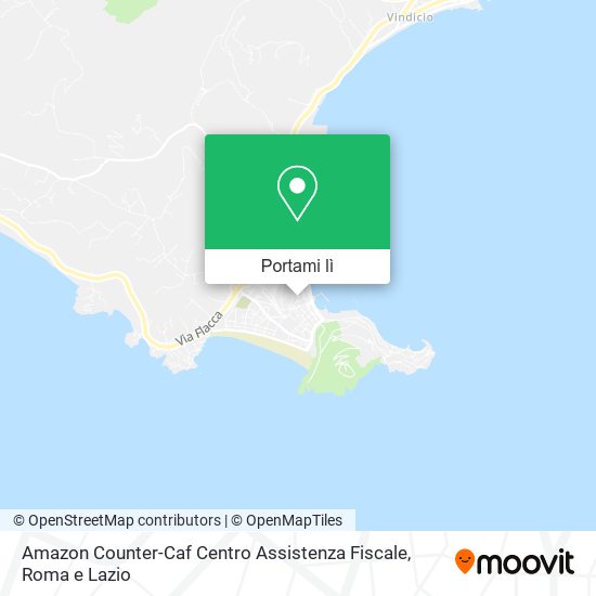 Mappa Amazon Counter-Caf Centro Assistenza Fiscale