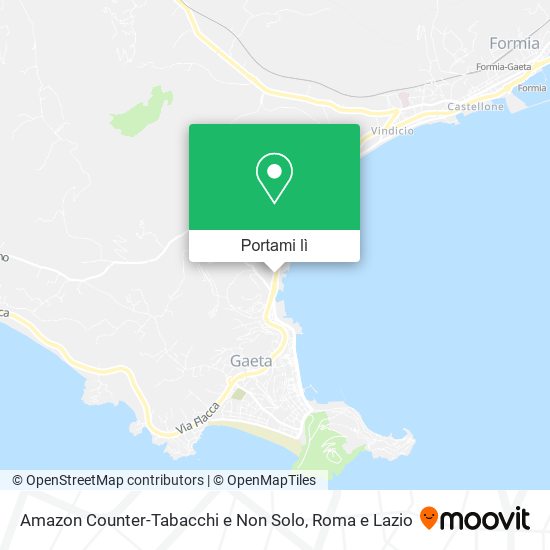 Mappa Amazon Counter-Tabacchi e Non Solo