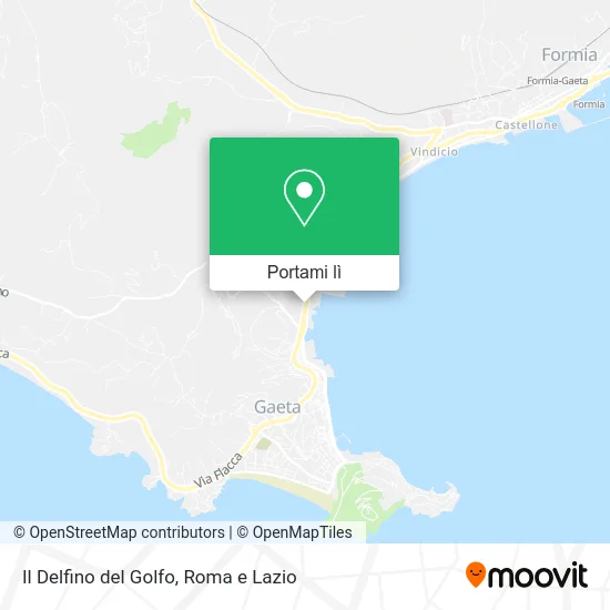Mappa Il Delfino del Golfo