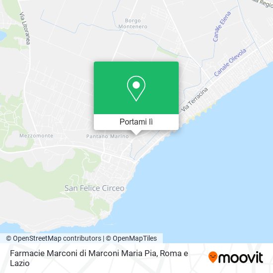Mappa Farmacie Marconi di Marconi Maria Pia