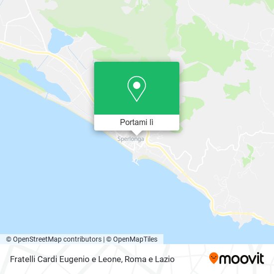 Mappa Fratelli Cardi Eugenio e Leone