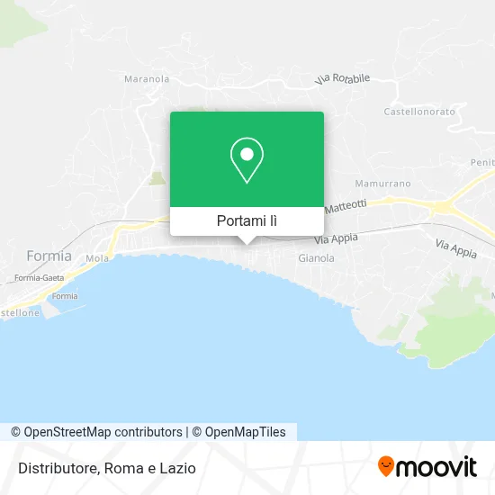 Mappa Distributore