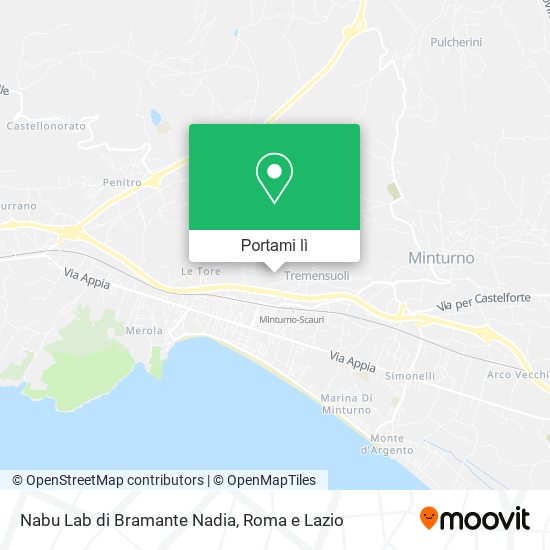 Mappa Nabu Lab di Bramante Nadia