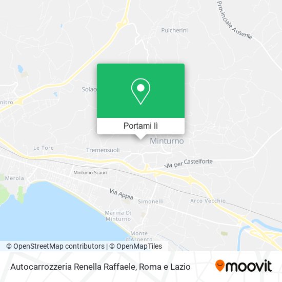Mappa Autocarrozzeria Renella Raffaele