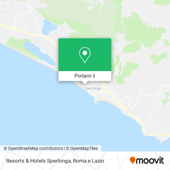 Mappa Resorts & Hotels Sperlonga