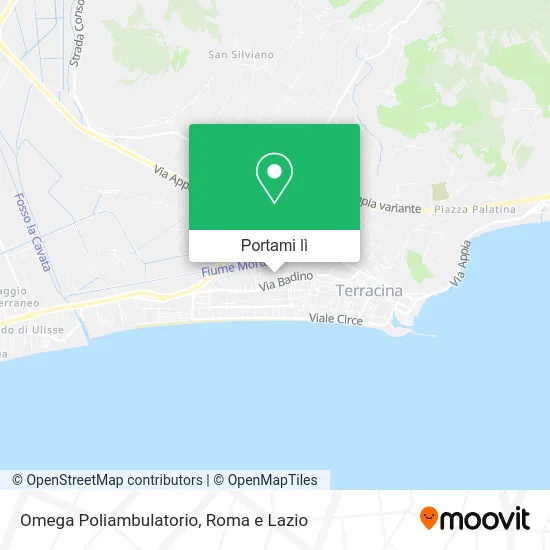 Mappa Omega Poliambulatorio