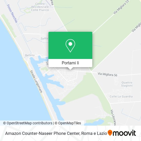 Mappa Amazon Counter-Naseer Phone Center