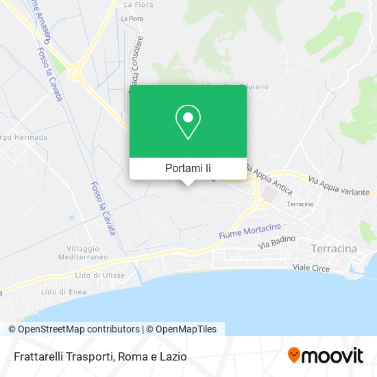 Mappa Frattarelli Trasporti