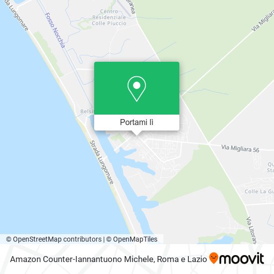 Mappa Amazon Counter-Iannantuono Michele