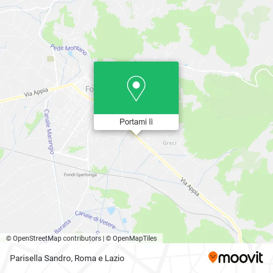 Mappa Parisella Sandro