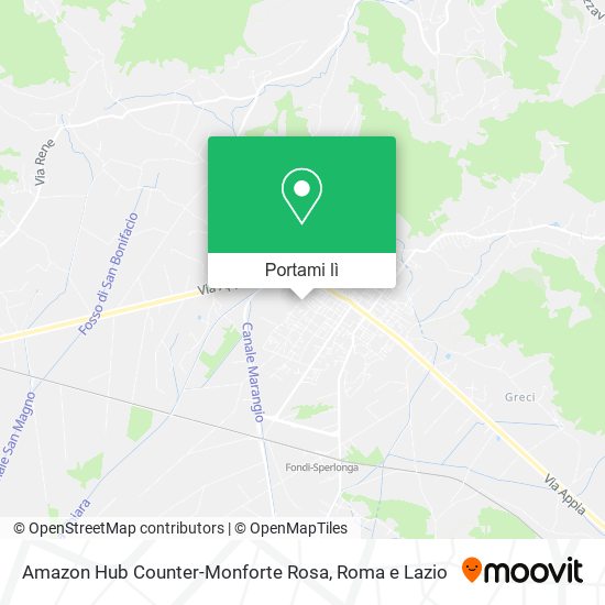 Mappa Amazon Hub Counter-Monforte Rosa