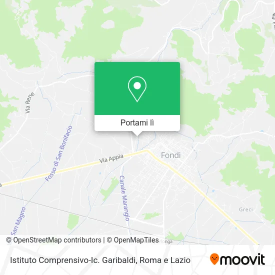Mappa Istituto Comprensivo-Ic. Garibaldi
