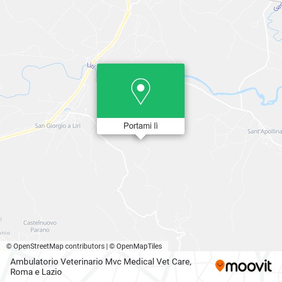 Mappa Ambulatorio Veterinario Mvc Medical Vet Care