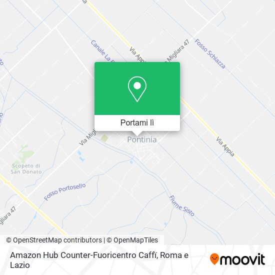 Mappa Amazon Hub Counter-Fuoricentro Caffï
