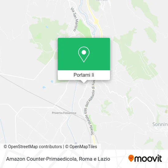 Mappa Amazon Counter-Primaedicola