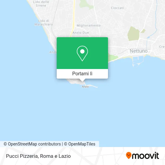 Mappa Pucci Pizzeria