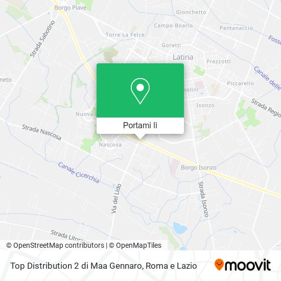 Mappa Top Distribution 2 di Maa Gennaro
