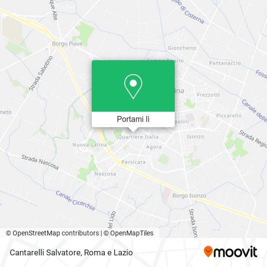 Mappa Cantarelli Salvatore
