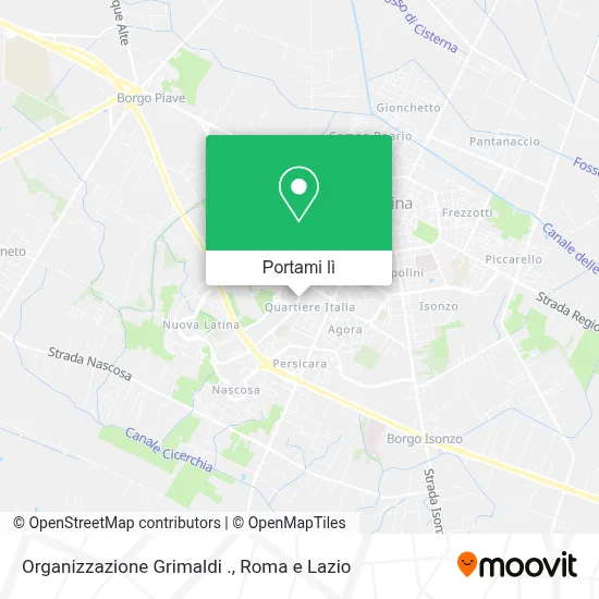 Mappa Organizzazione Grimaldi .