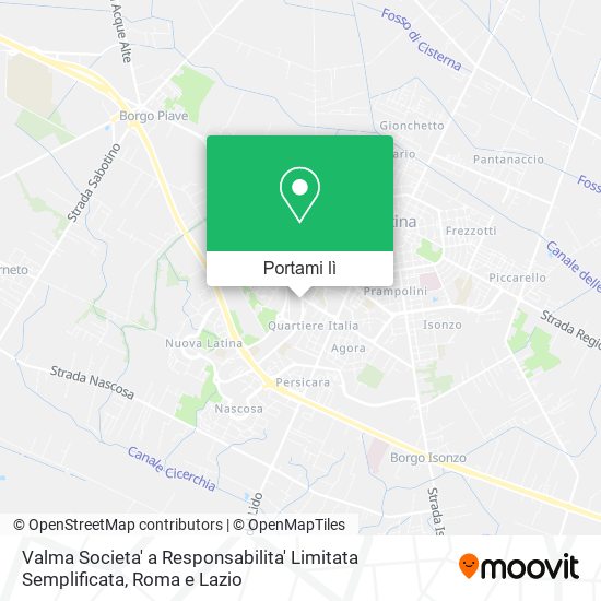 Mappa Valma Societa' a Responsabilita' Limitata Semplificata
