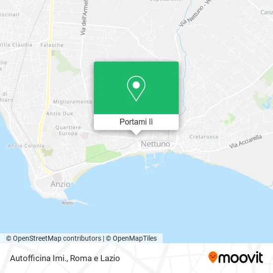 Mappa Autofficina Imi.